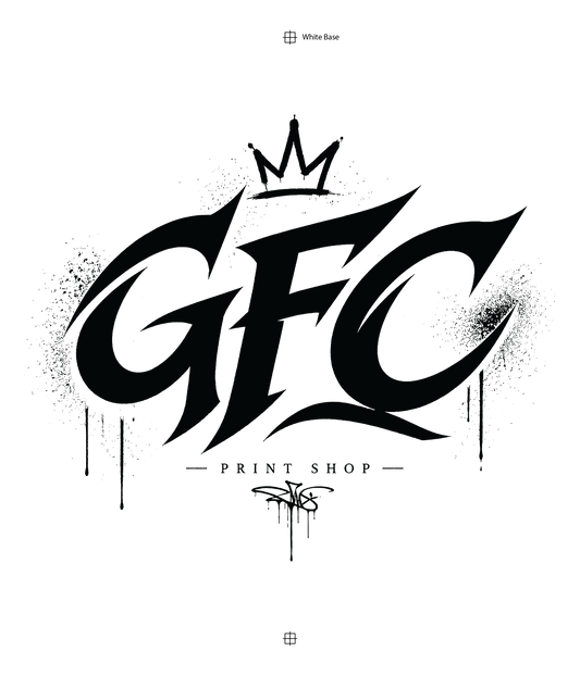 GFC Print Shop logo for custom gang sheet product